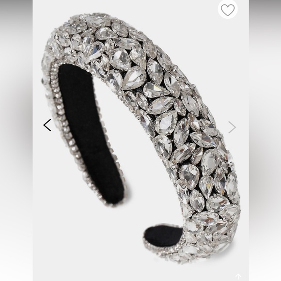 NWOT Liars & Lovers Glass Crystal Padded Headband - Picture 7 of 8